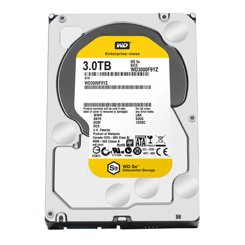 Western Digital 3TB Se internal hard drive