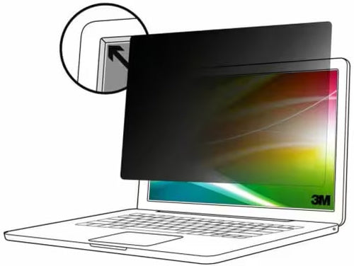 3M BP140W1B 14" Laptop Privacy Filter - Frameless Anti-Glare Protection