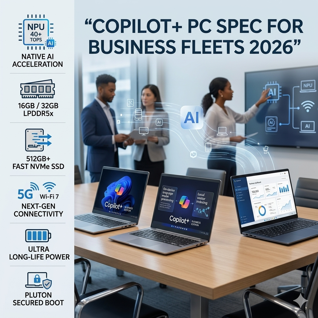 Copilot+ PC Spec for Business Fleets 2026