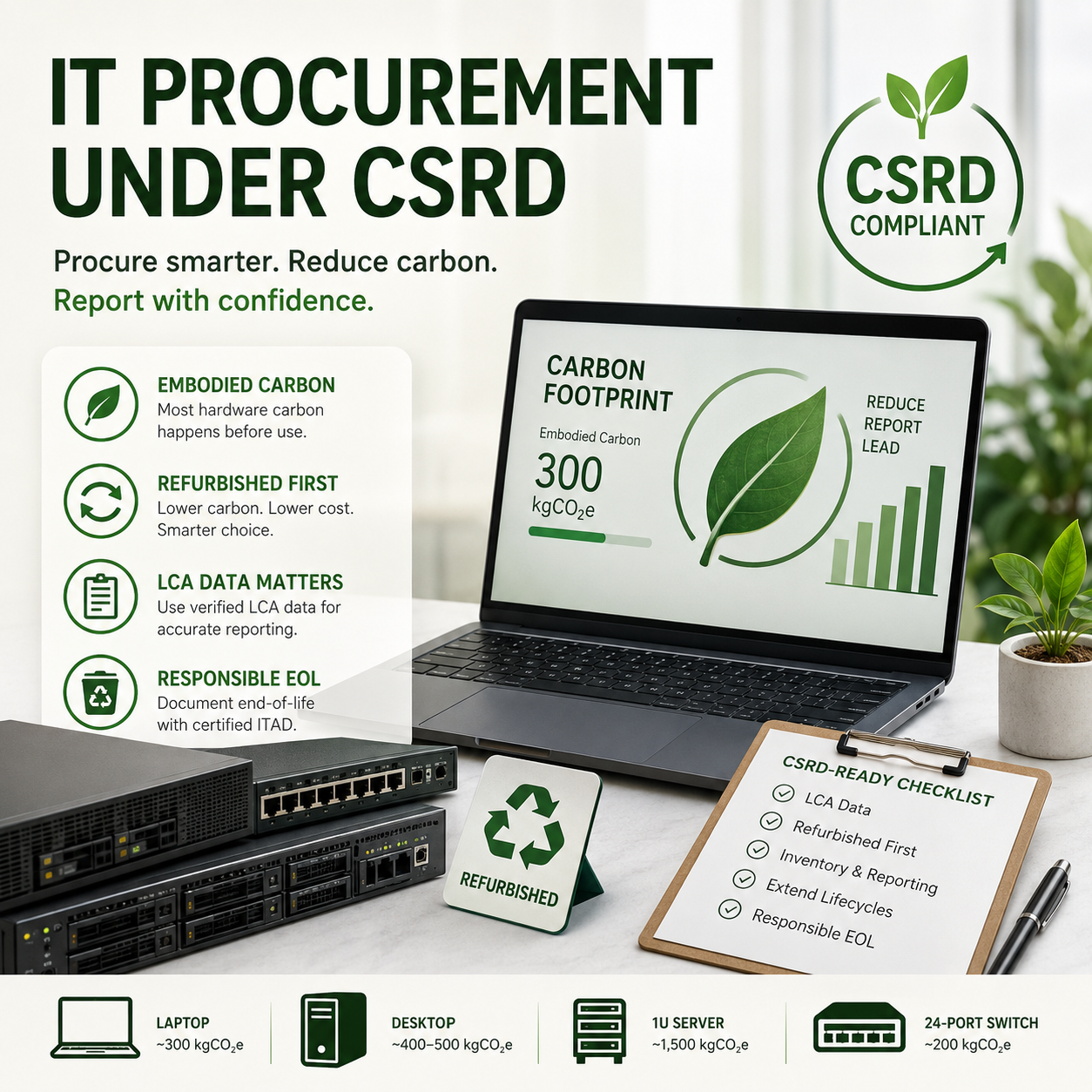 IT Procurement Under CSRD: The Scope 3 Maths Your CFO Will Ask For