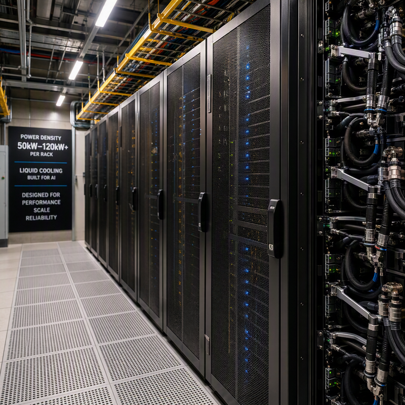 Why 50kW AI Racks Are Reshaping Modern Data Centres