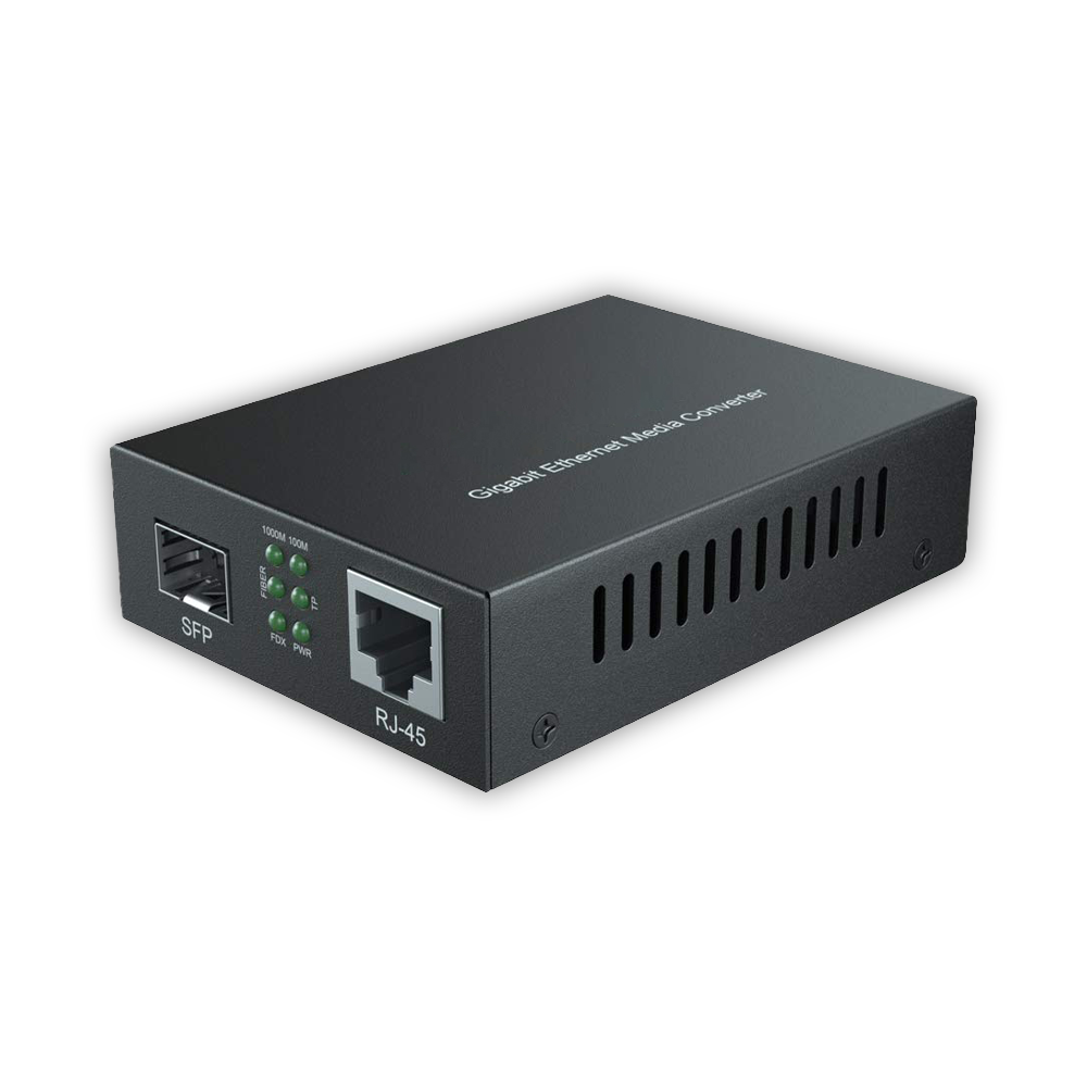 Fiber to Ethernet media converter for network expansion – TRINCOS