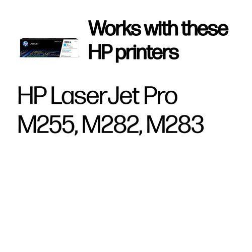 HP 207A Cyan Original LaserJet toner cartridge