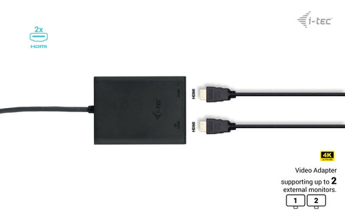 i-tec C31DUAL4K60HDMI USB graphics adapter