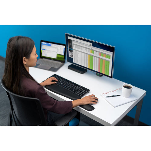 Kensington ErgoSoft Handgelenkauflage für Standardtastaturen – Gel, Schwarz, Ergonomische Unterstützung