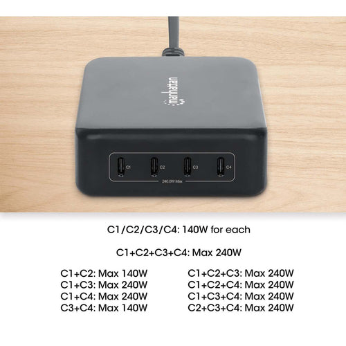 Manhattan 102728 mobile device charger