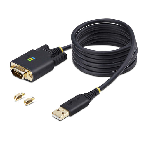 StarTech.com USB to Serial Adapter Cable 1P6FFC-USB-SERIAL, 6.6ft, DB9 RS232