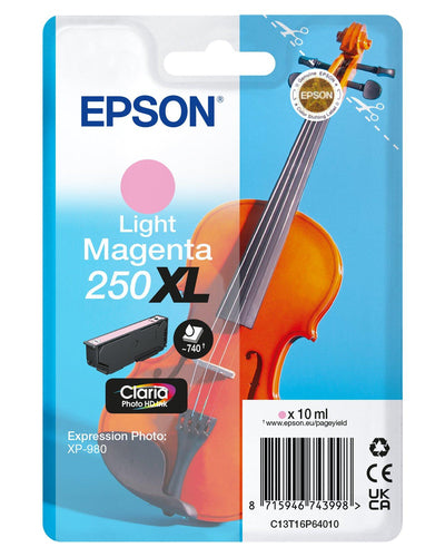 Epson 250XL Violin Claria Photo HD ink cartridge