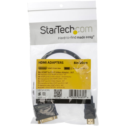 StarTech.com HDDVIMF8IN video cable adapter