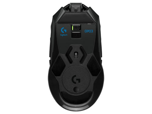 Logitech G Kabellose Gaming-Maus 25000 DPI Beidhändig Optisch Schwarz