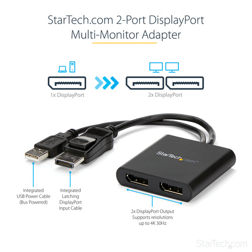 StarTech.com MSTDP122DP video splitter