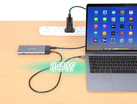 Manhattan 130714 laptop dock/port replicator