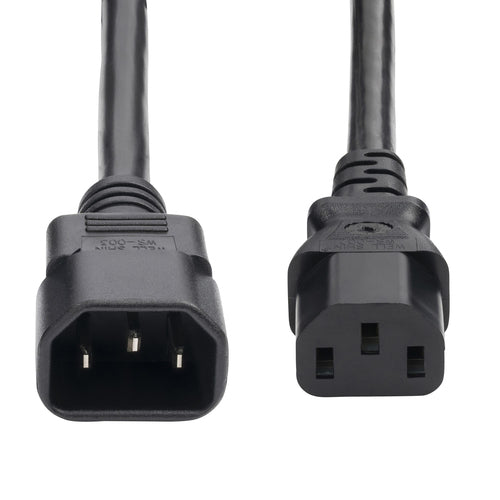 StarTech 8714-6600 Stromverlängerungskabel – 1,8 m schwarz C14 auf C13 PDU-Kabel