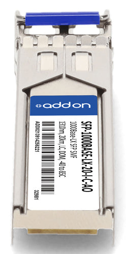 AddOn Networks SFP-1000BASE-LX-20-I-C-AO network transceiver module