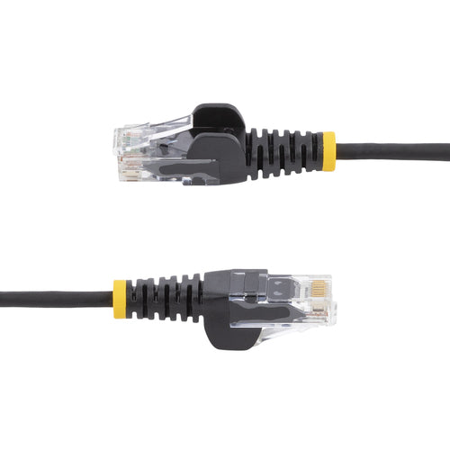 CAT6 Ethernet Cable 5ft Slim Black 100W PoE RJ45 Snagless