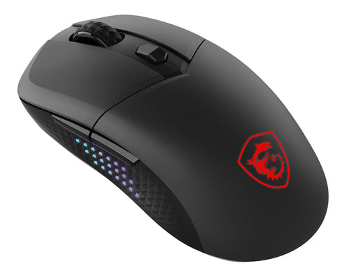 MSI VERSA 300 Elite Kabellose Maus – Optisch, 26000 DPI, Bluetooth, USB Typ-C