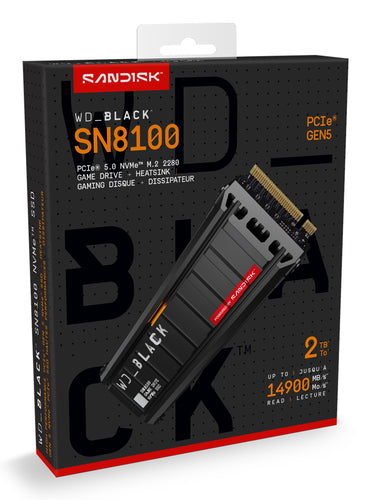 SanDisk Black WD_BLACK SN8100 NVMe