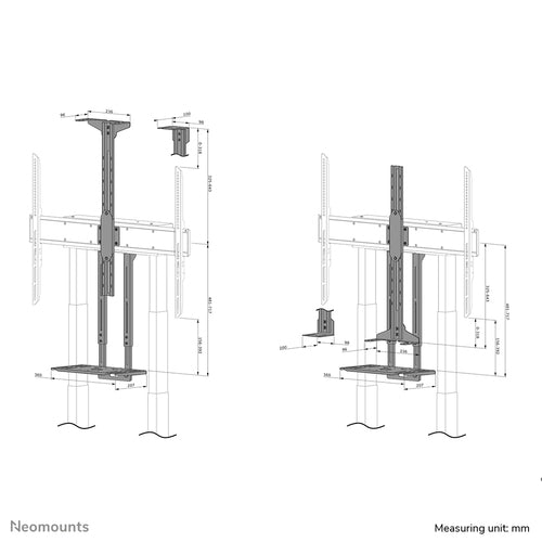 Neomounts AFL-875BL1 TV mount accessory