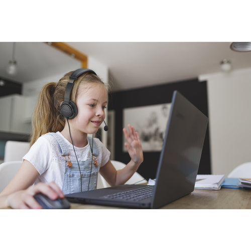 Kensington Classic EQ USB-C kabelgebundenes Headset mit Mikrofon und Lautstärkeregler für Anrufe und Musik