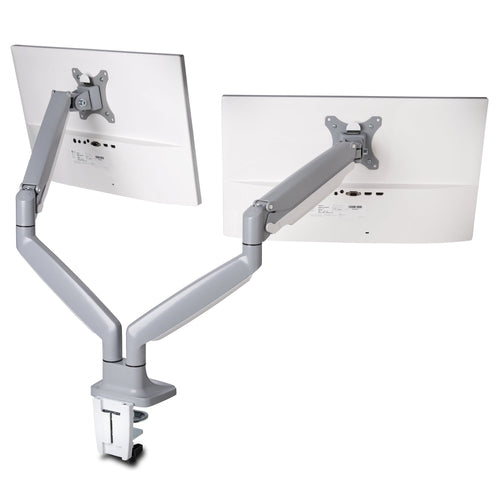 Kensington SmartFit Dual Monitorarm – Höhenverstellbar – Silber – 18 kg Tragfähigkeit