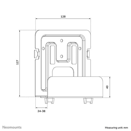 Neomounts AWL-440BL TV mount accessory