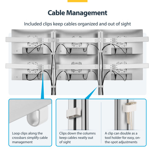 StarTech.com 6-MONITOR-ARM-A monitor mount / stand