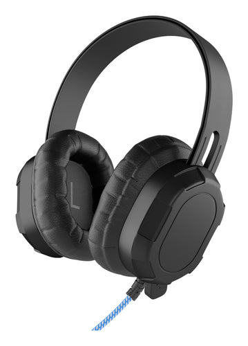 Wired Headset MAXCases USB-C Inline Volume Control Microphone Black