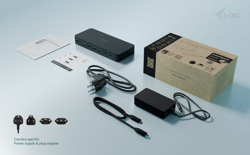 i-tec C31INTGTRI4KDOCPDUK laptop dock/port replicator