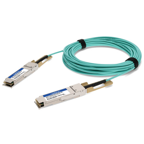 Active Optical Cable AddOn Networks QSFP28 100GB 12M InfiniBand Fibre Optic