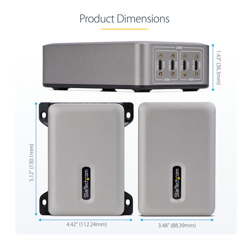 StarTech.com 424DNA-USB-C-CHARGER mobile device charger