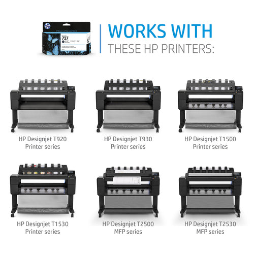 HP DesignJet Ink Cartridge 300ml Yellow Thermal Inkjet Cartridge for T920/T1500/T930