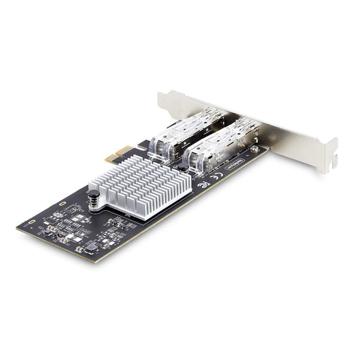 2-Port GbE SFP Network Card PCIe 2.0 Intel I350-AM2 1000BASE Copper/Fiber
