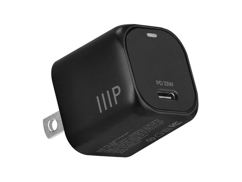 Mobile Device Charger Monoprice 20V Compact Black Indoor Use