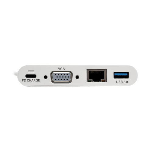 USB-C Multiport Adapter Tripp Lite U444-06N VGA 5Gbps Ethernet