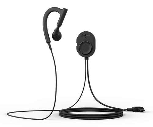 Kabelgebundenes USB-C-Mono-Headset Jabra Perform 10 Schwarz 20–20.000 Hz 35g