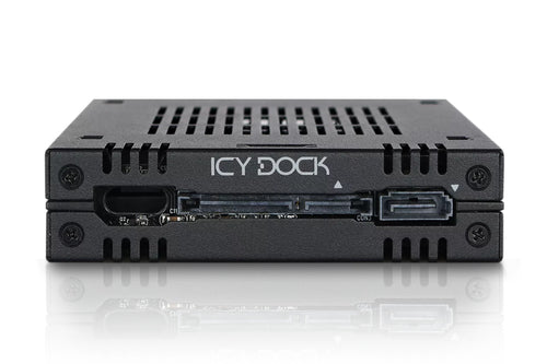 Icy Dock Drive Bay Panel 9.5mm Black Metal 12 Gbit/s