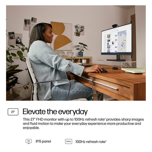HP Series 3 Pro 27 inch FHD Monitor - 327pf computer monitor