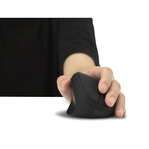 Kabellose ergonomische Maus für Linkshänder Kensington Pro Fit 1600 DPI Schwarz