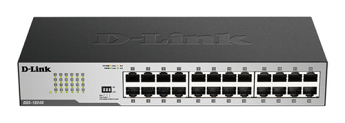 D-Link 24-poorts koper Gigabit switches