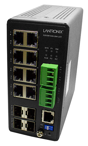 Lantronix SISGM1040-284-LRT network switch