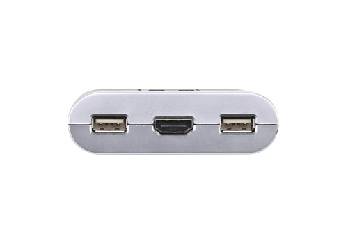 ATEN CS692 KVM Switch – 1920x1200 Auflösung, kompakte Größe, Schwarz