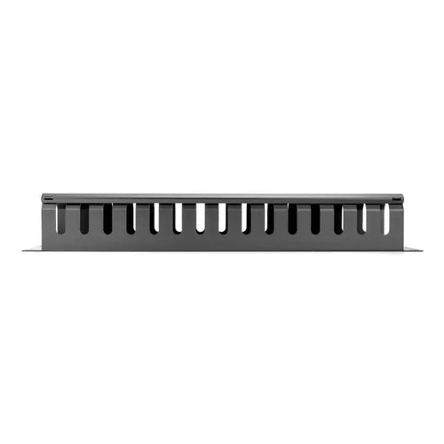 Cable Management Panel Rocstor Y10E044-B1 Plastic Steel Black 898g