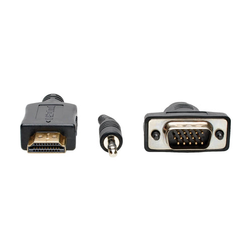 HDMI-zu-VGA- + Audio-Aktiv-Adapterkabel, 0,91 m, Stecker-zu-Stecker, Tripp Lite