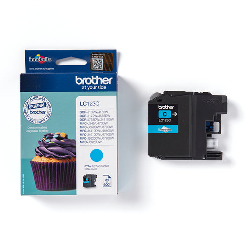 Brother LC123C ink cartridge