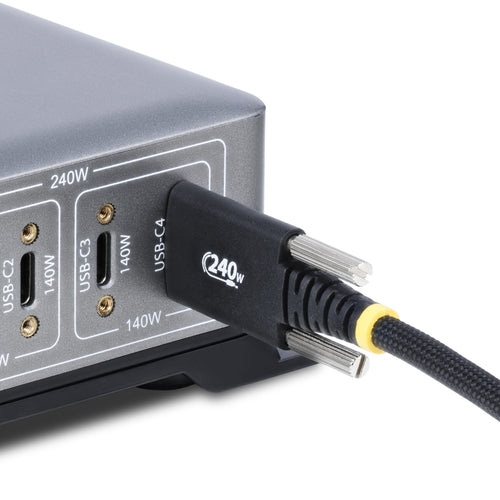 USB-C Ladekabel 2 m 240 W PD EPR robust USB-IF zertifiziert