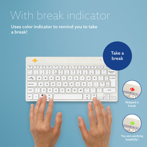 R-Go Tools RGOCOUKWLWH keyboard