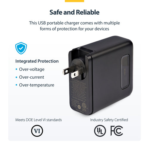 StarTech.com 2210GCN-WALL-CHARGER mobile device charger