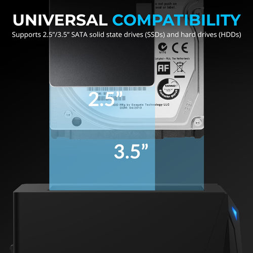 Sabrent DS-UC1B storage drive docking station