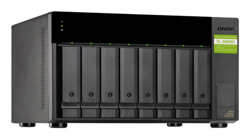 QNAP TL-D800C storage drive enclosure