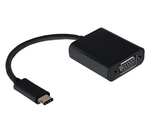 VGA Adapter Axiom USB Type-C to VGA 1920x1200 1080p Male to Female